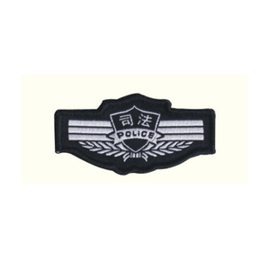 99式警用服飾絲織胸徽